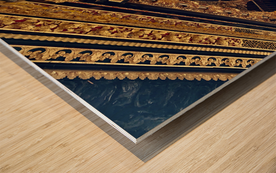 Balinese Temple Wood print