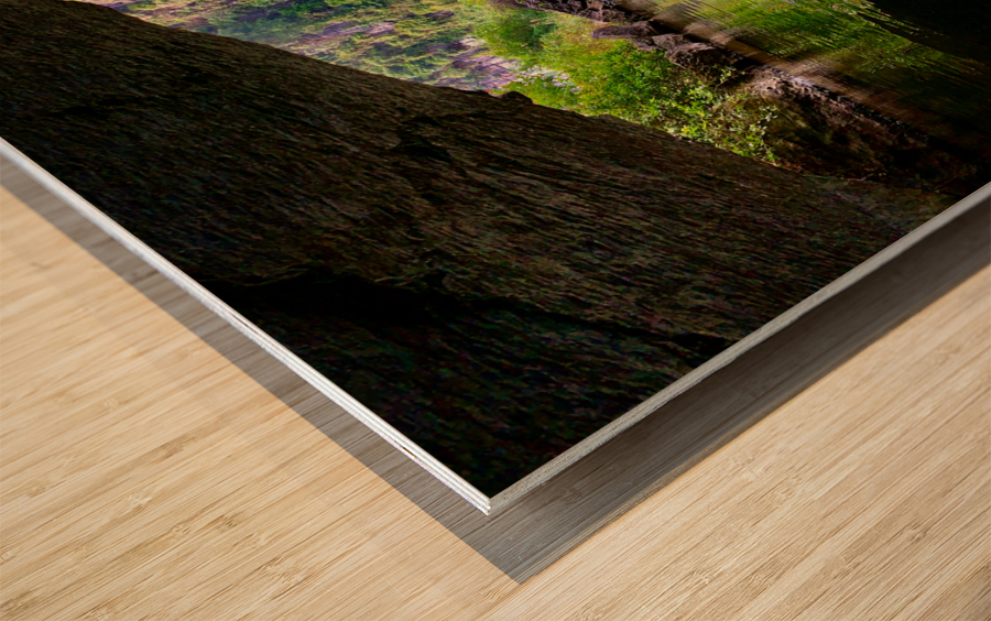 Cave Reflections 2 Wood print