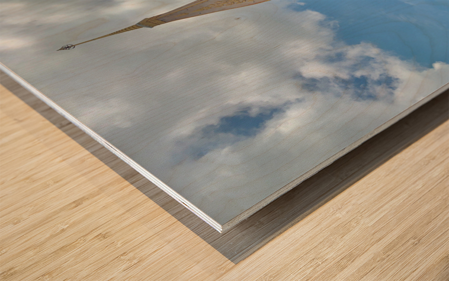 Chalong Temple Phuket Thailand Wood print