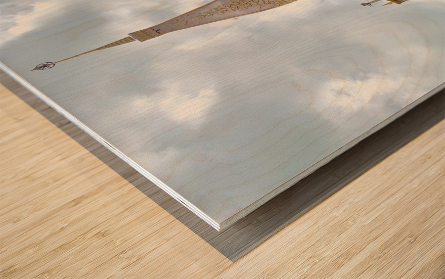 Chalong Temple Phuket Thailand 2 Wood print