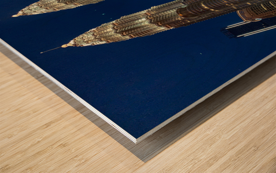 Petronas Twin Towers Kuala Lumpur 2 Wood print