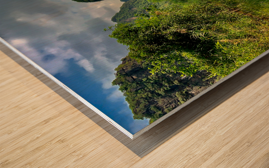 Ninh Binh Reflections Vietnam 3 Impression sur bois