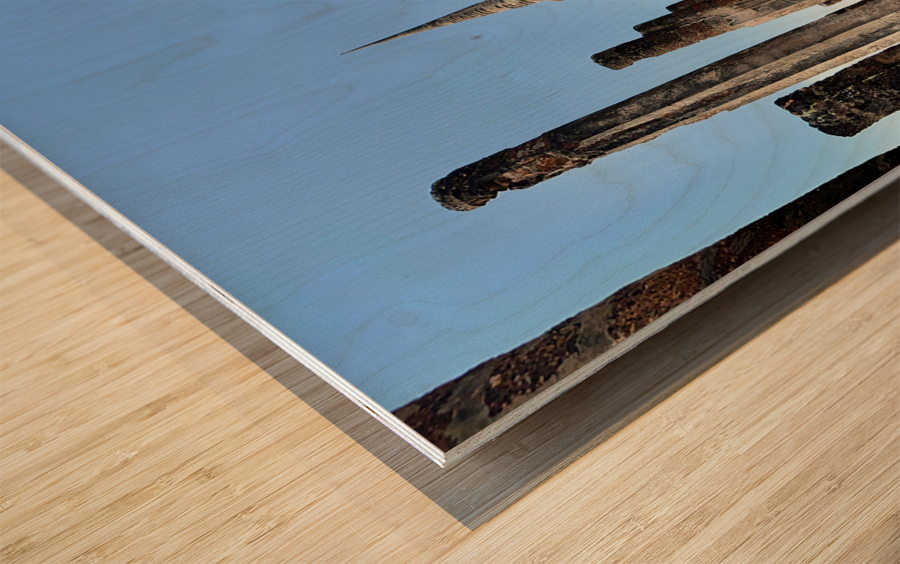 Wat Sa Si Temple 1 Wood print