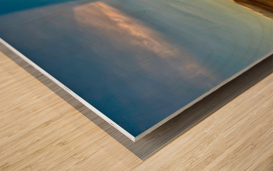 Sunset Ray 2 Wood print