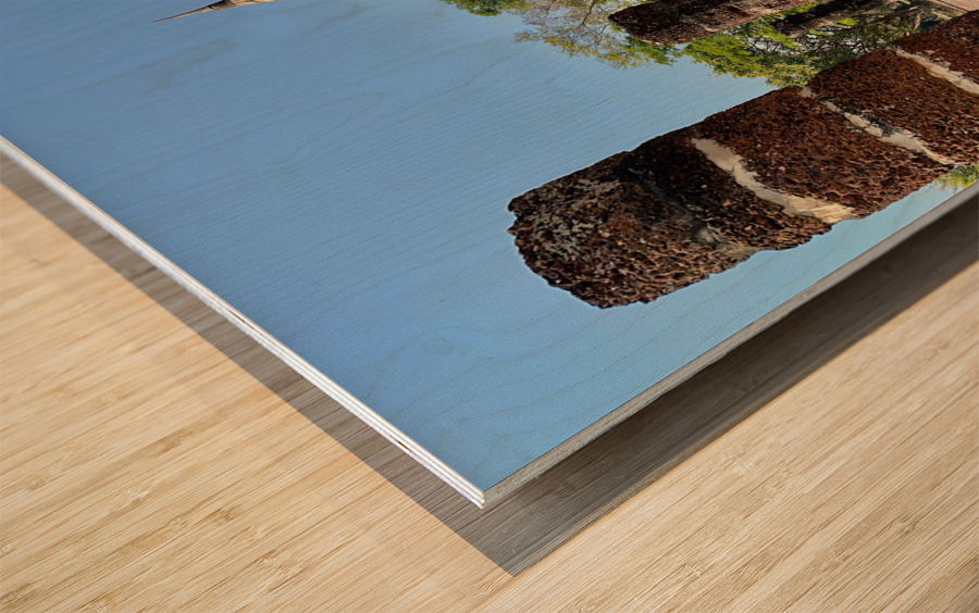 Wat Sa Si Temple 2 Impression sur bois