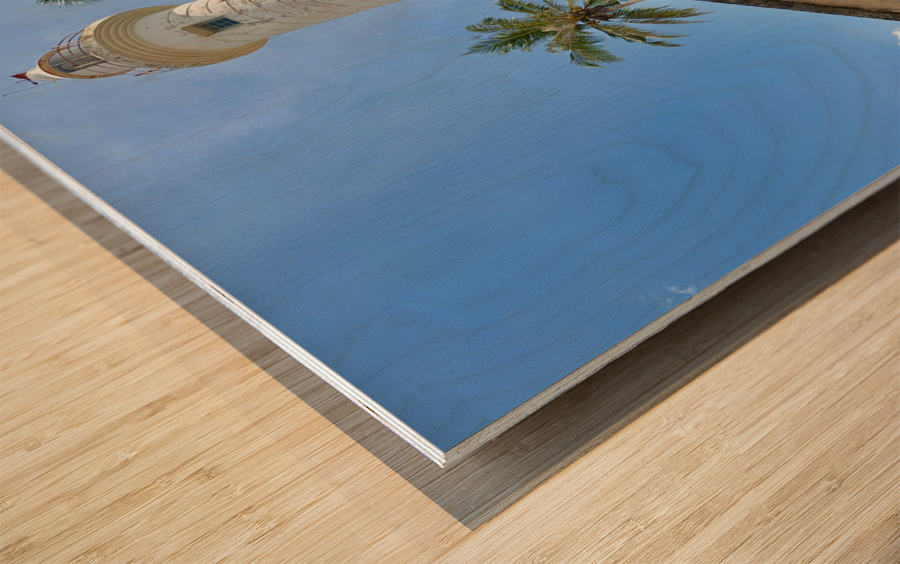 Galle Fort Lighthouse Wood print