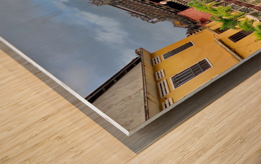 Hoi An Bridge Wood print