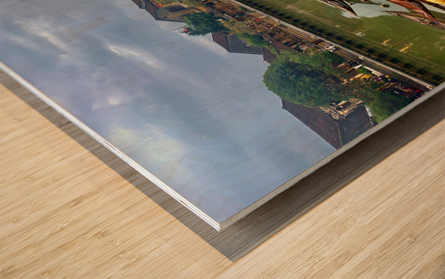 Hoi An River Vietnam Wood print