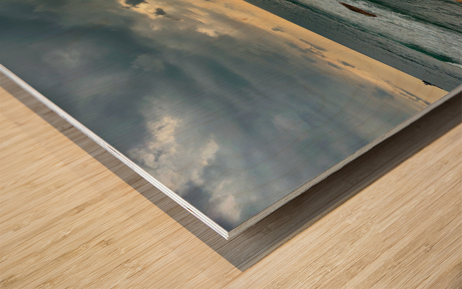 Storm is Coming Wood print