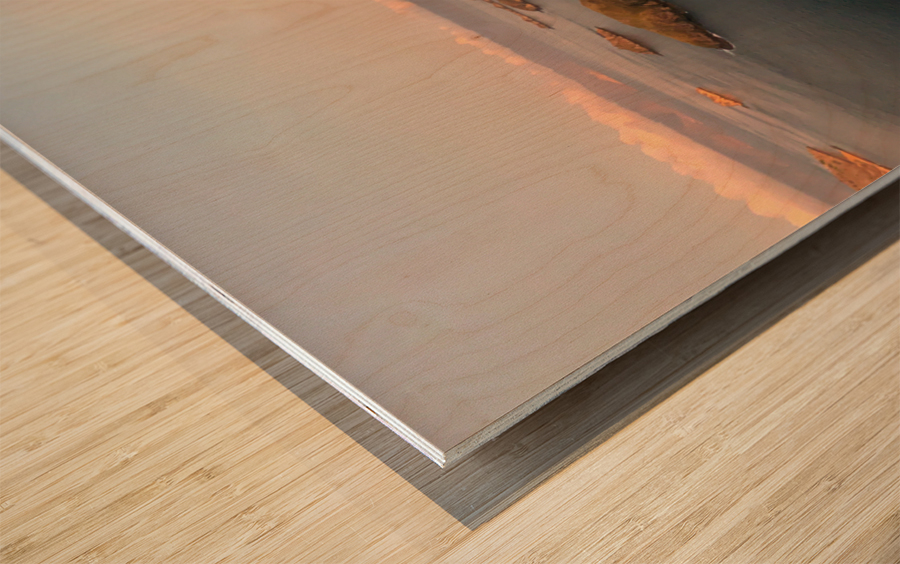 Sunrise on Padar Island Indonesia 3 Wood print