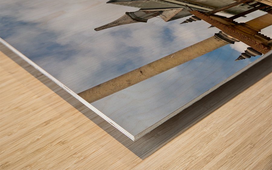 Wat Sampov Pram Temple Bokor Cambodia 2 Impression sur bois