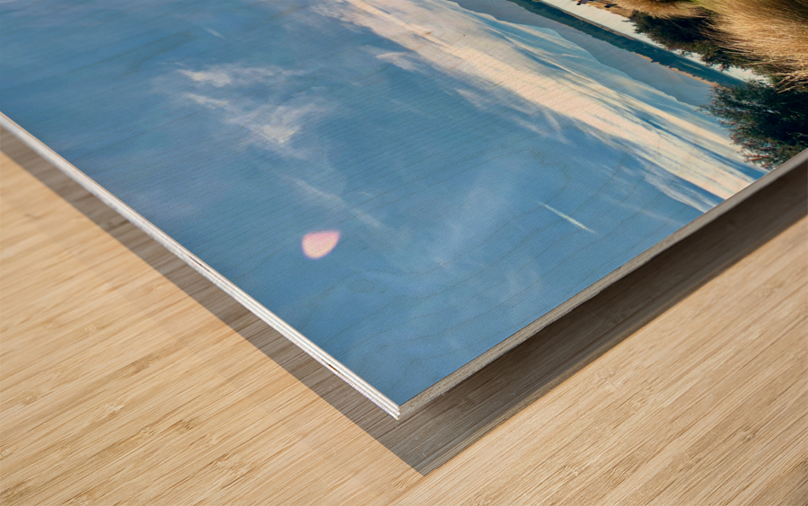 The Path to the Amazing Sky Wood print