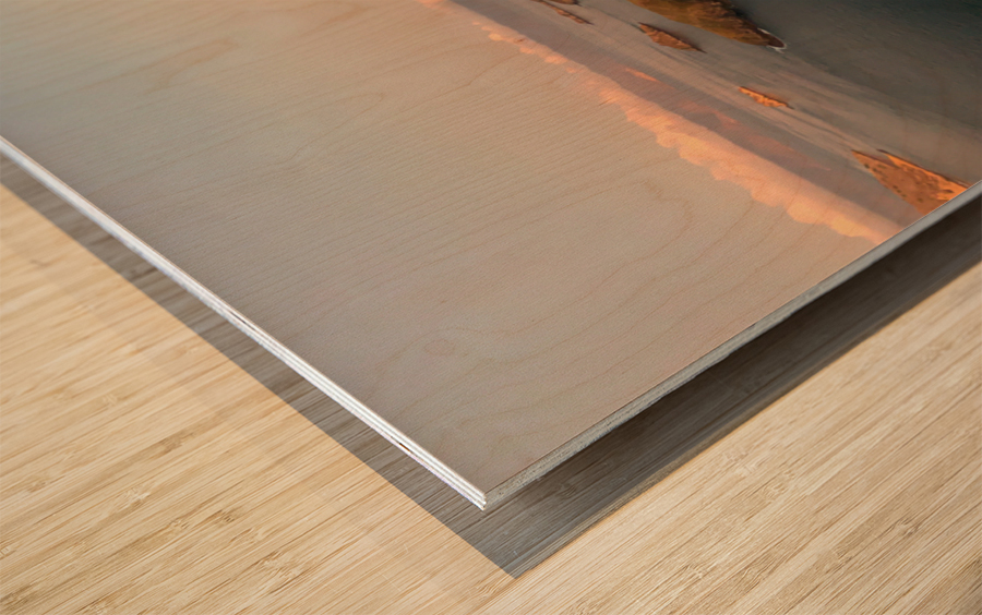 Sunrise on Padar Island Indonesia 2 Wood print