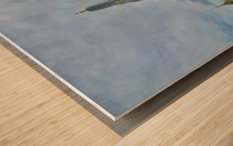 Wat Arun Temple Bangkok Thailand Wood print