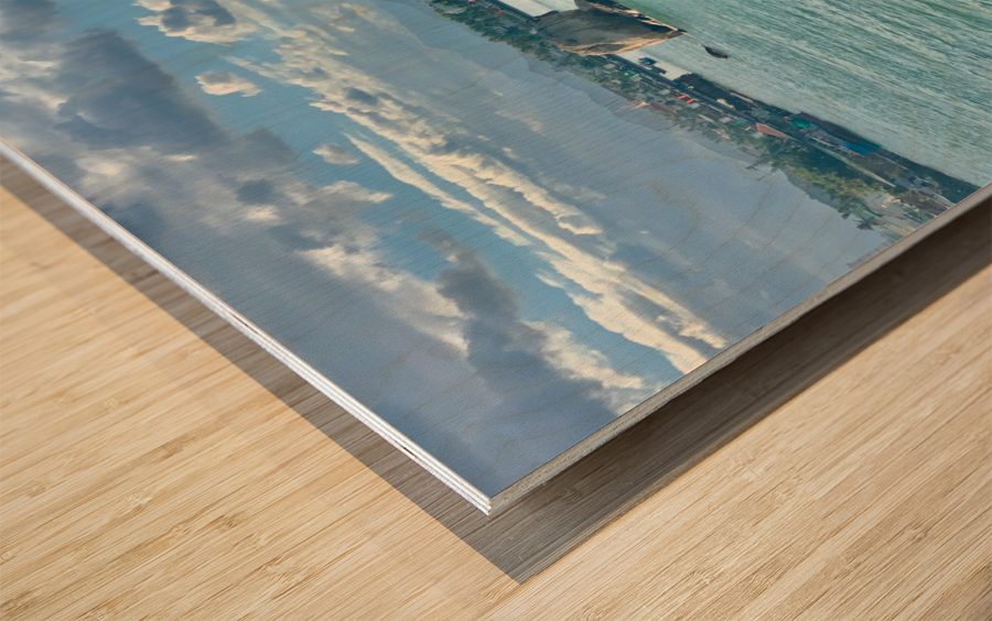 Nha Trang Lake Wood print