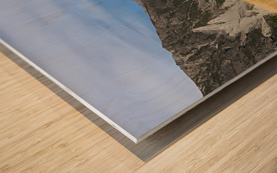 Nice Field Wood print