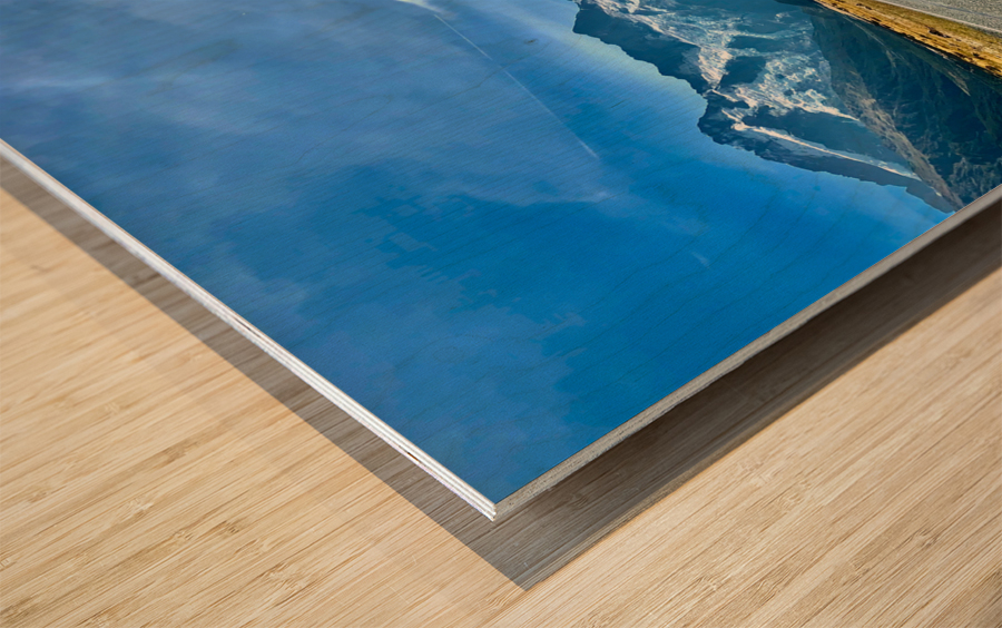 New Zealand Roads Wood print