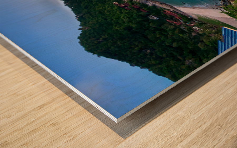 Sunrise on the Bay Wood print