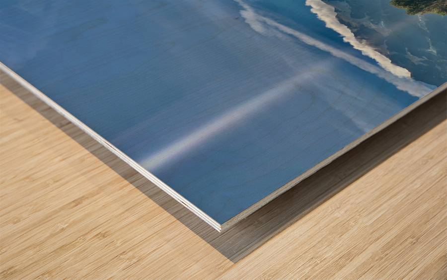 New Zealands Peaks Wood print