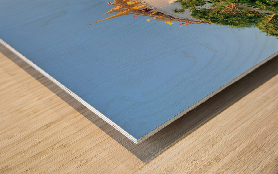 Golden Mount Temple Bangkok 1 Wood print