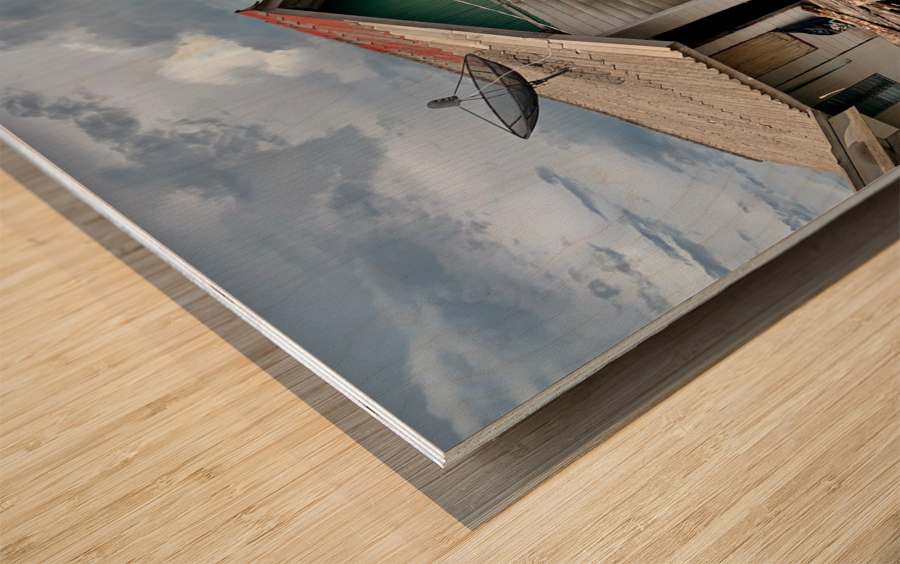 House in Koh Panyee Floating Village Thailand 2 Wood print