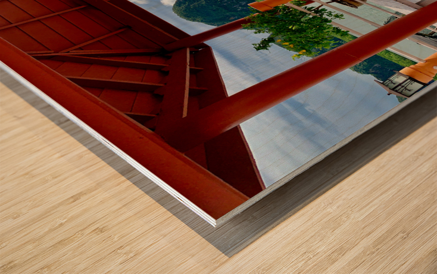 View From James Bond Bungalow Impression sur bois