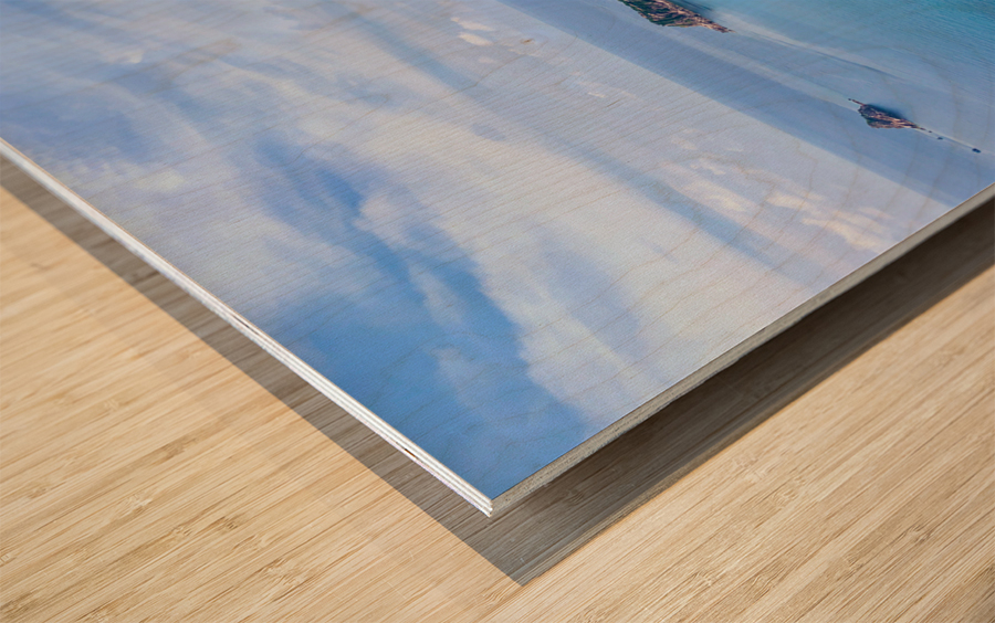 Aow Luek Bay Koh Tao Wood print