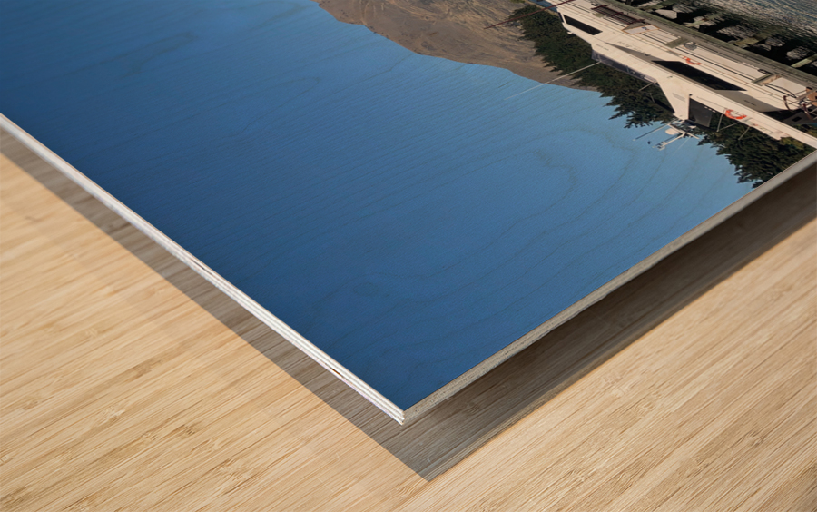 Queenstown Lake New Zealand Wood print