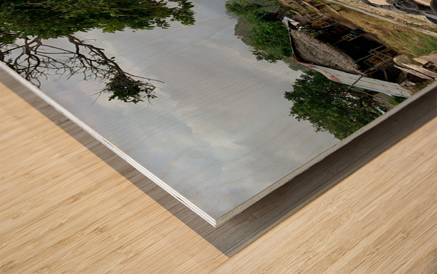 Somewhere in Indonesia Wood print