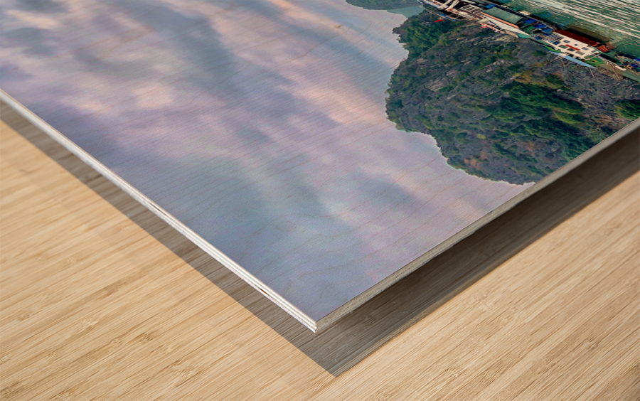 Around Cat Ba Island Wood print