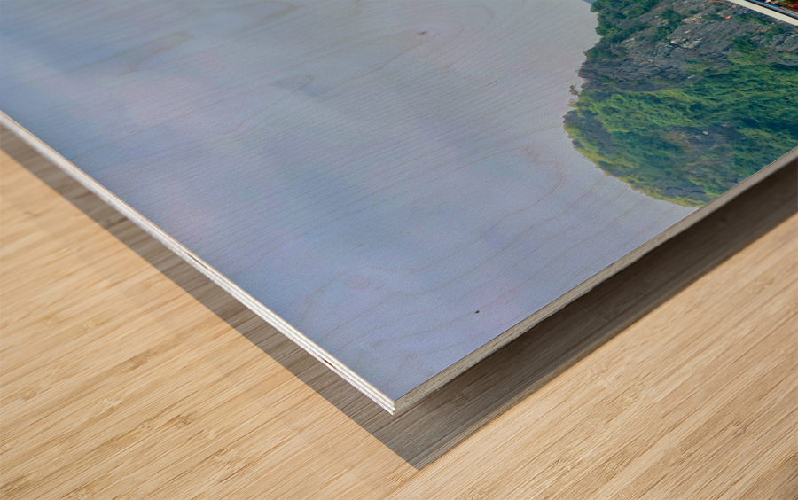 Around Cat Ba Island Vietnam 4 Wood print