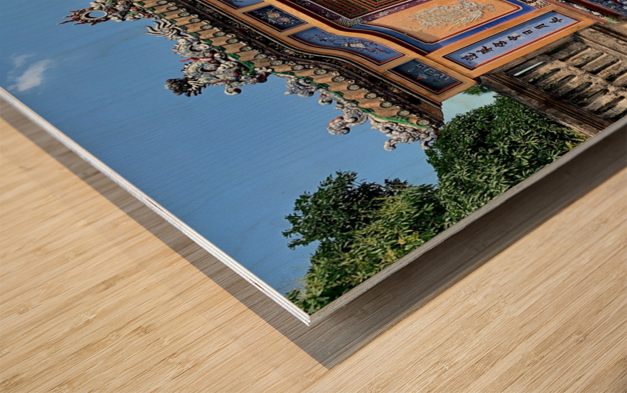 Imperial City Hue Vietnam 4 Wood print