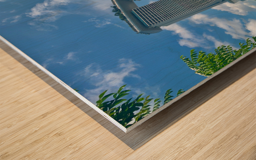 Marina Bay Sands Singapore Wood print