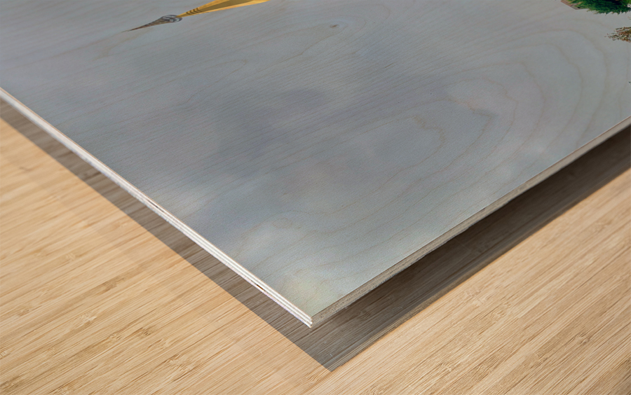 Doi Inthanon Temple Thailand 2 Wood print