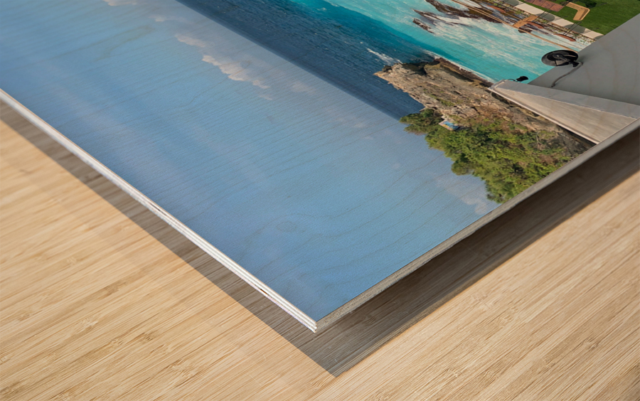 Teluk Luah Bay Nusa Lembongan Indonesia 2 Impression sur bois