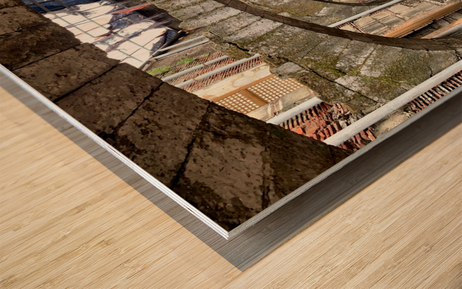 Fort Santiago Manila 5 Wood print