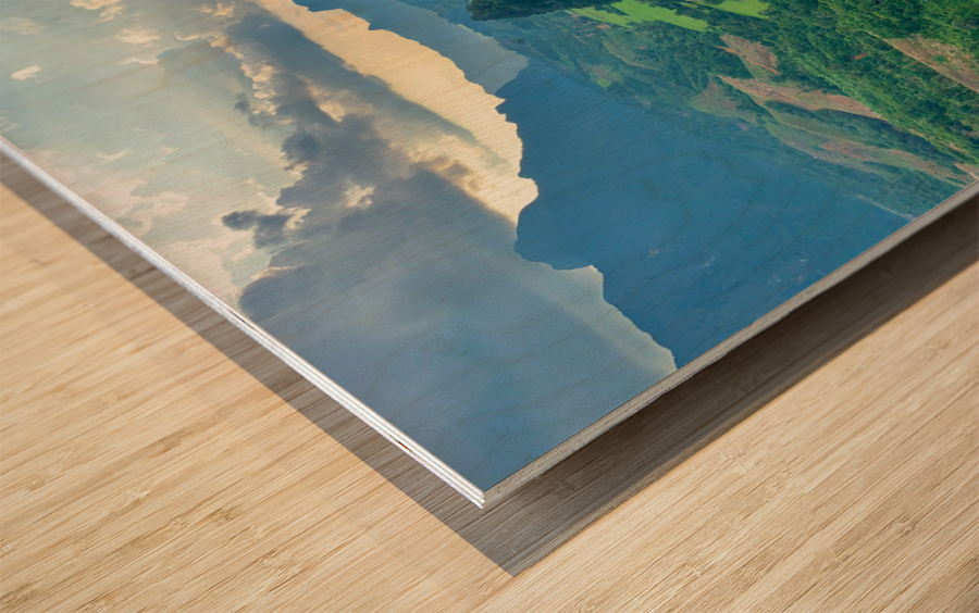 Nam Xay Viewpoint Vang Vieng Laos 1 Wood print