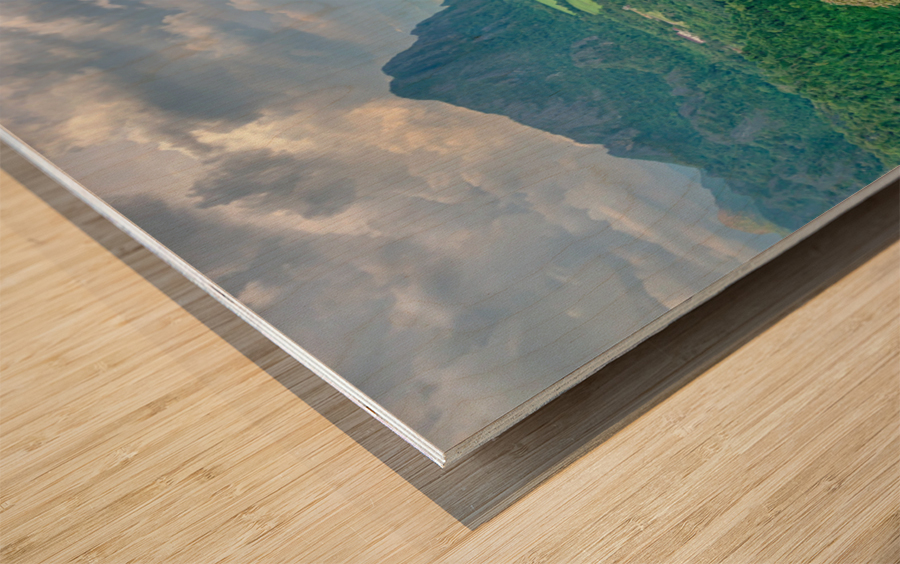 Nam Xay Viewpoint Vang Vieng Laos 3 Wood print