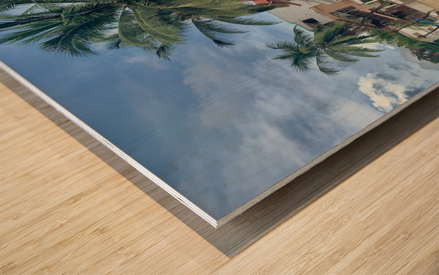 El Nido Beach 2 Wood print