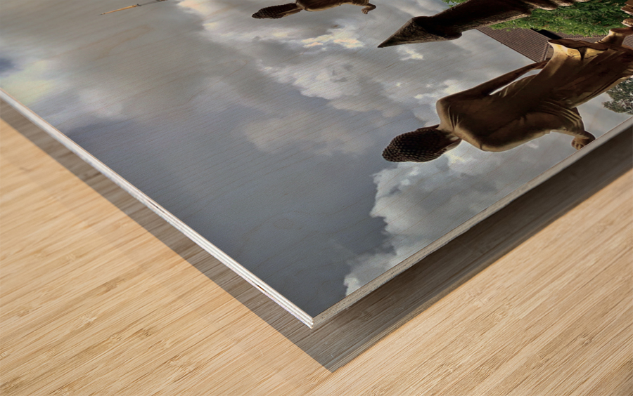 Tiger Cave Temple Krabi 2 Wood print