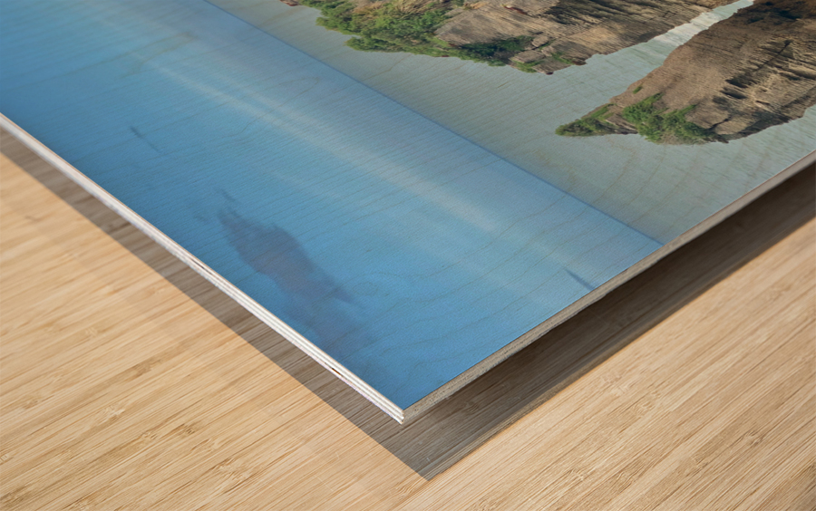 Punakaiki Pancake Rocks New Zealand 2 Wood print