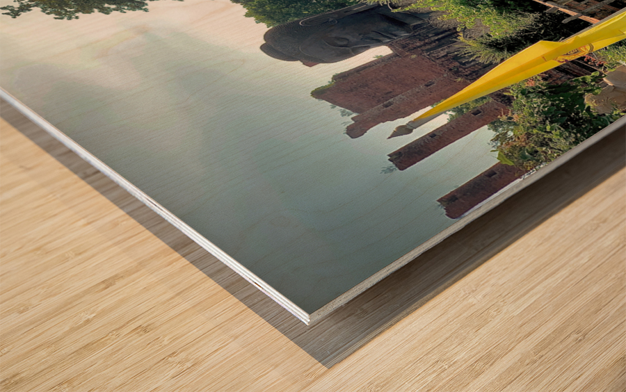 Ayutthaya Historical Park Temples 12 Wood print