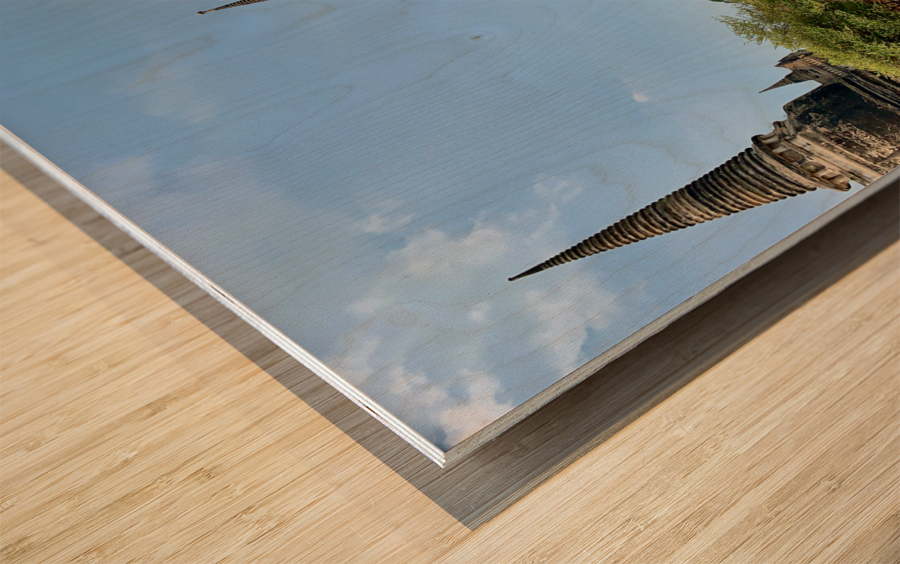 Ayutthaya Historical Park Temples 7 Wood print