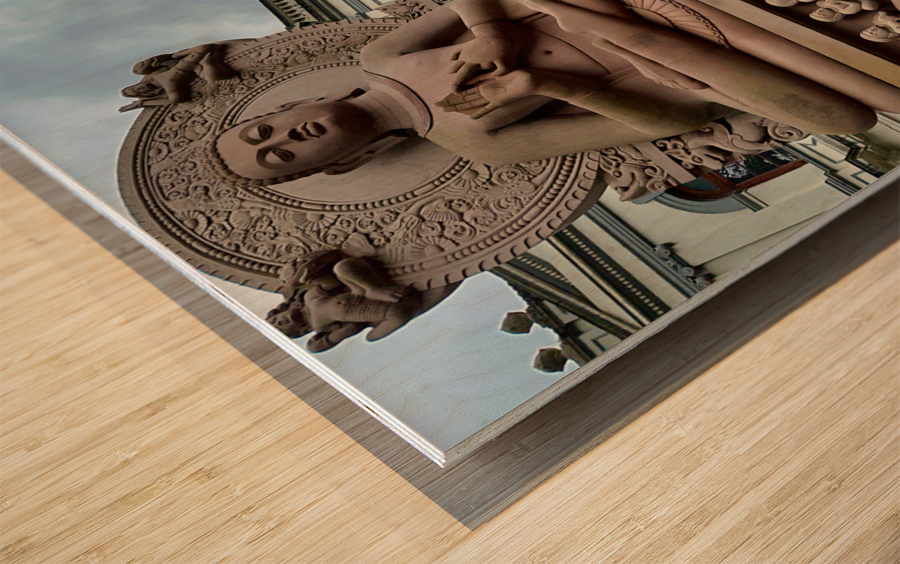 World Buddhist Museum Kandy Sri Lanka Wood print