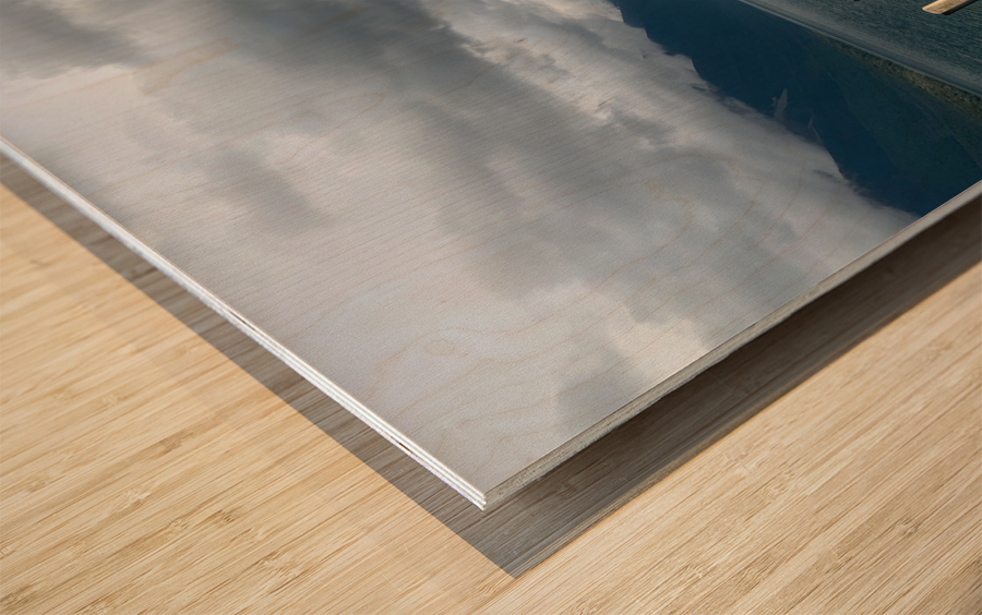 The Dock on Lake Rotoiti New Zealand Wood print