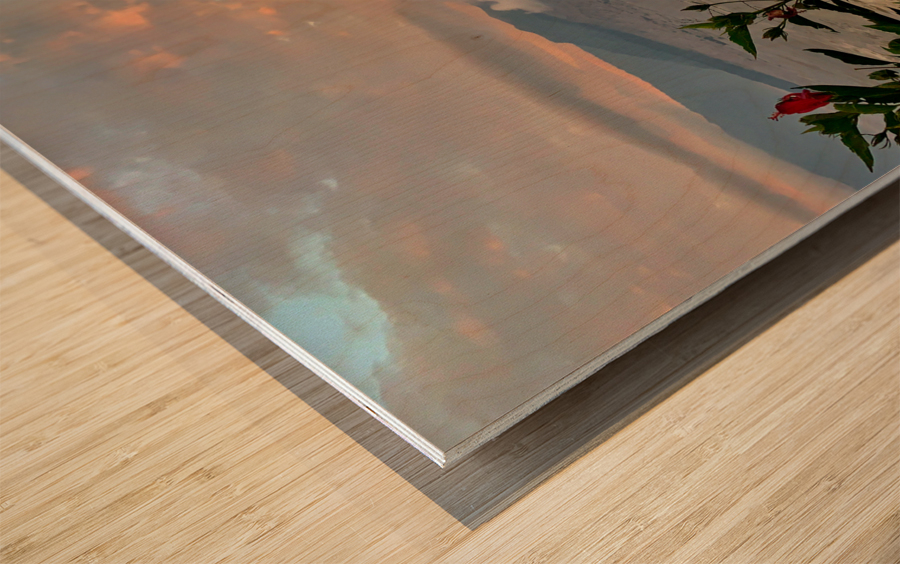 Mount Bromo at Sunset Indonesia Wood print