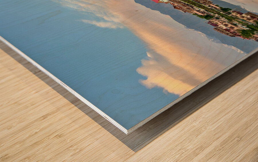 Dal Lake Srinagar 11 Wood print