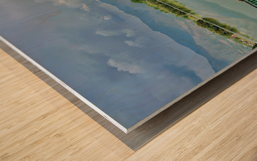 Dal Lake Srinagar 6 Wood print