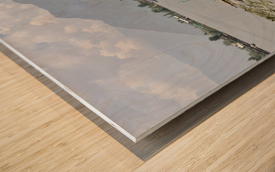 Dal Lake Srinagar 9 Wood print