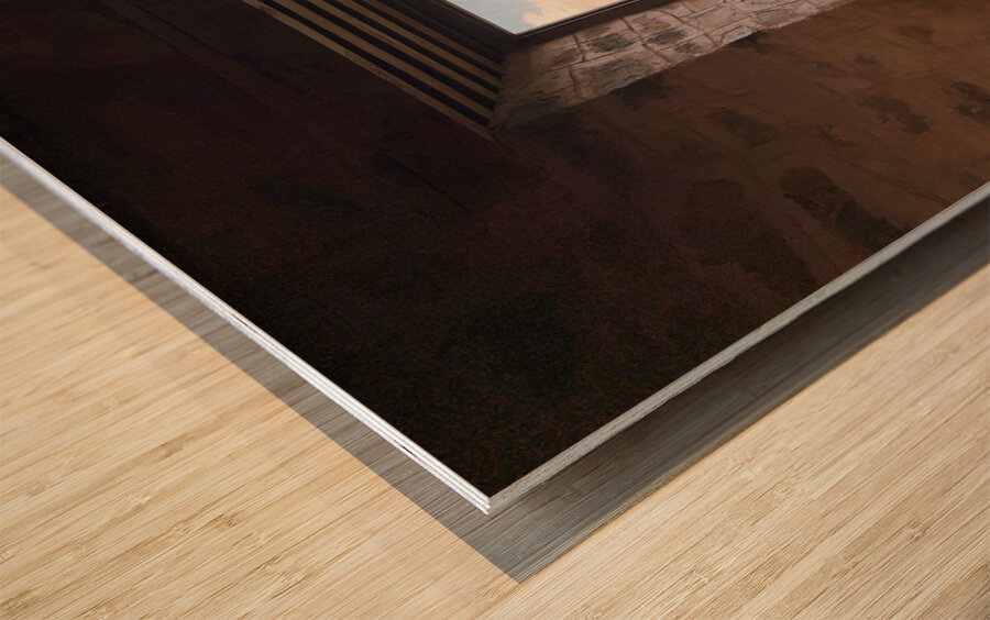 Hari Parbat Srinagar 3 Impression sur bois